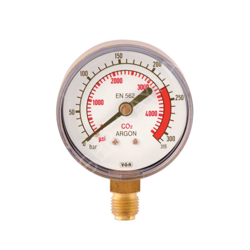 Basınç Göstergesi 0-315 Argon-CO2 Giriş(59315)