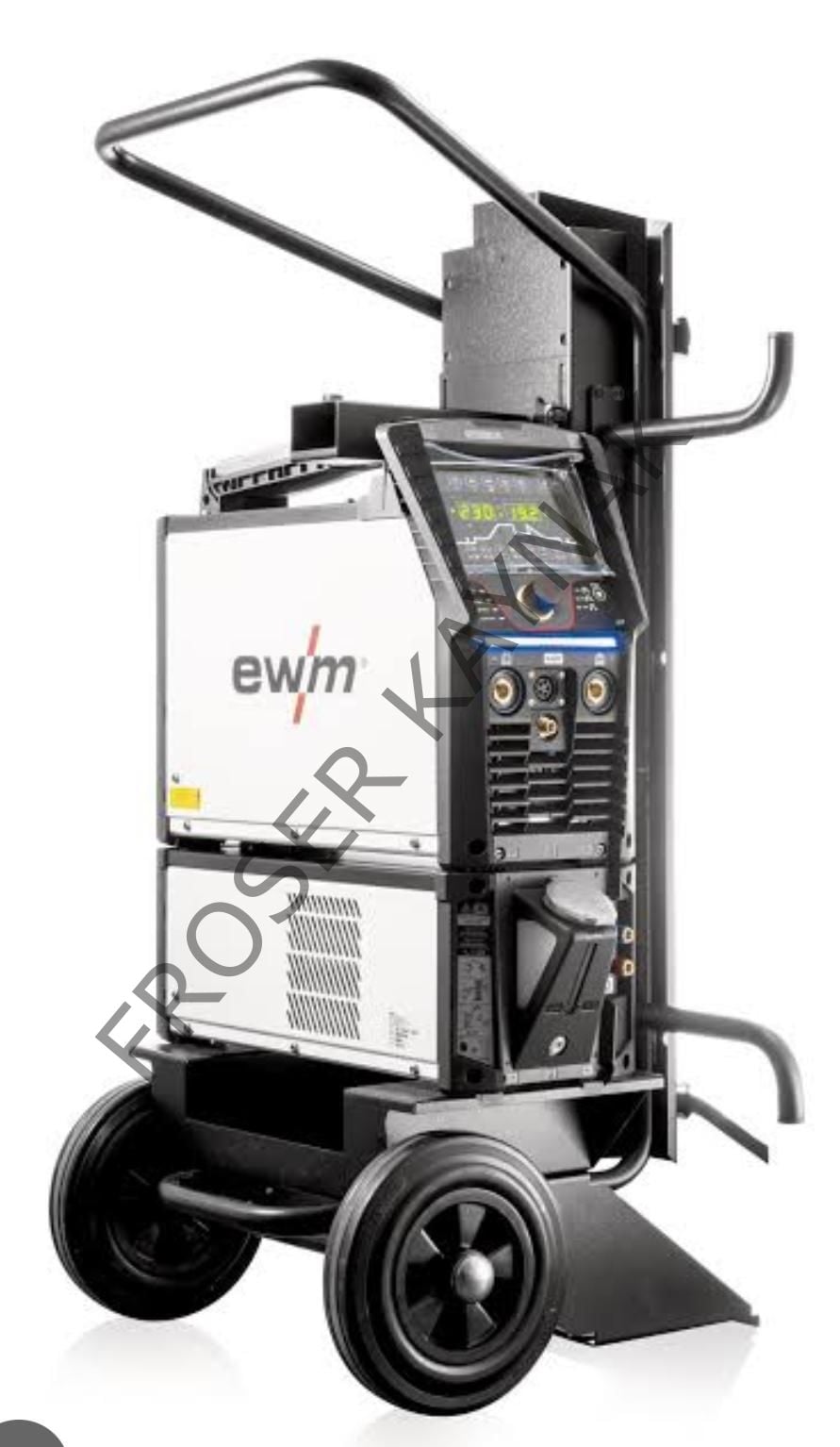 EWM Tetrix XQ 300 AC/DC Comfort 2.0 puls TM (SU Soğutmalı+Taşıma arabası)